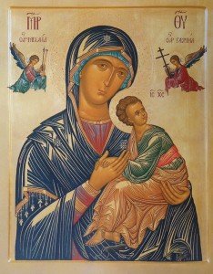 Virgen Del Perpetuo Socorro. Virgen de la Pasión.