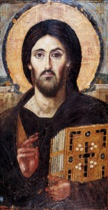 Il Salvatore (Pantokrator) del Sinai Monastero Santa Caterina del Sinai. iconecristiane.it