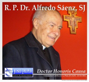 Padre Alfredo Sáenz Doctor Honoris Causa